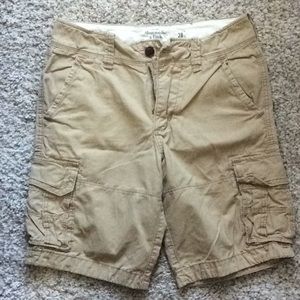 Khaki men’s shorts